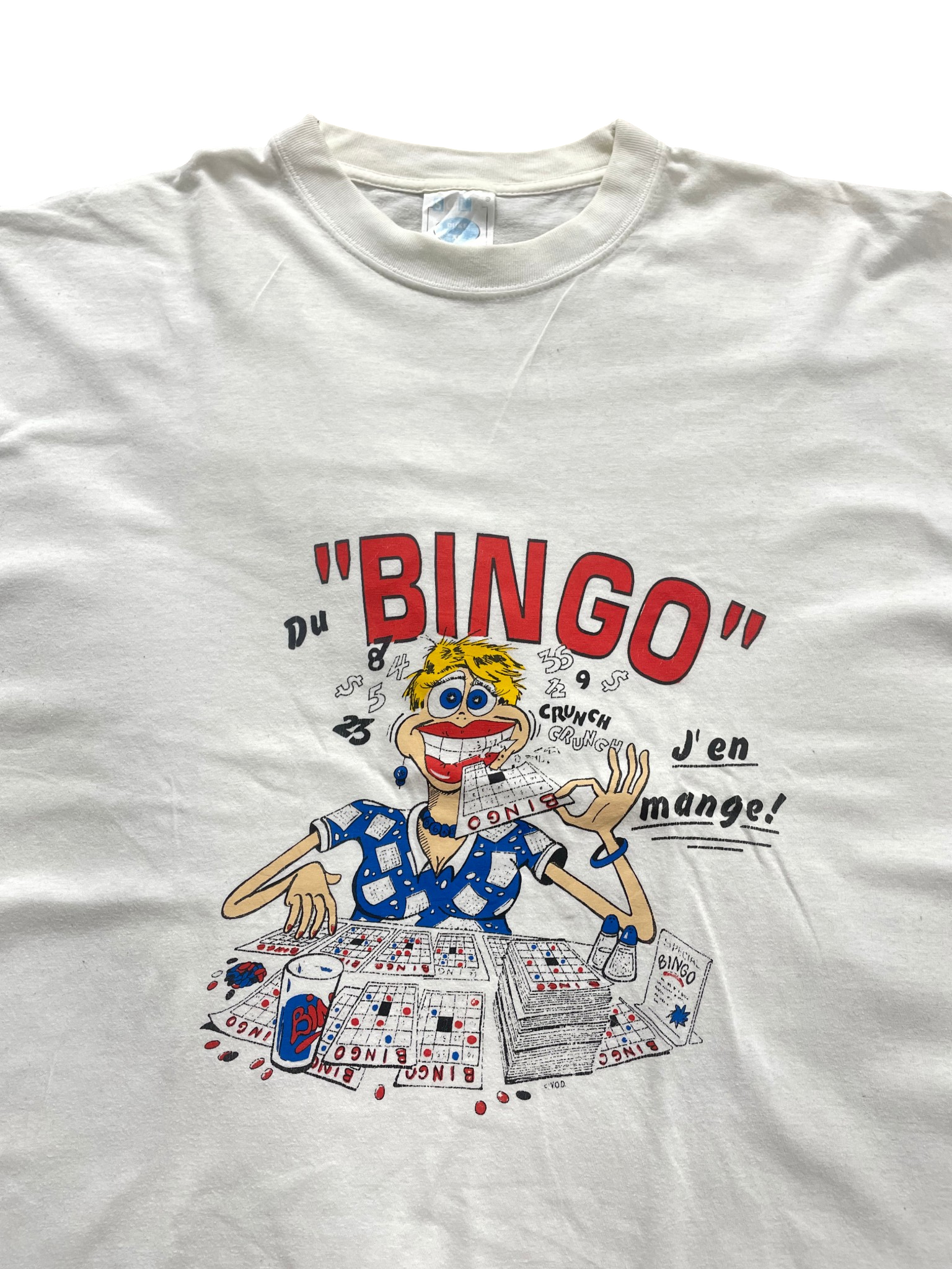 90s Bingo Funny Parody T-Shirt - Image 2