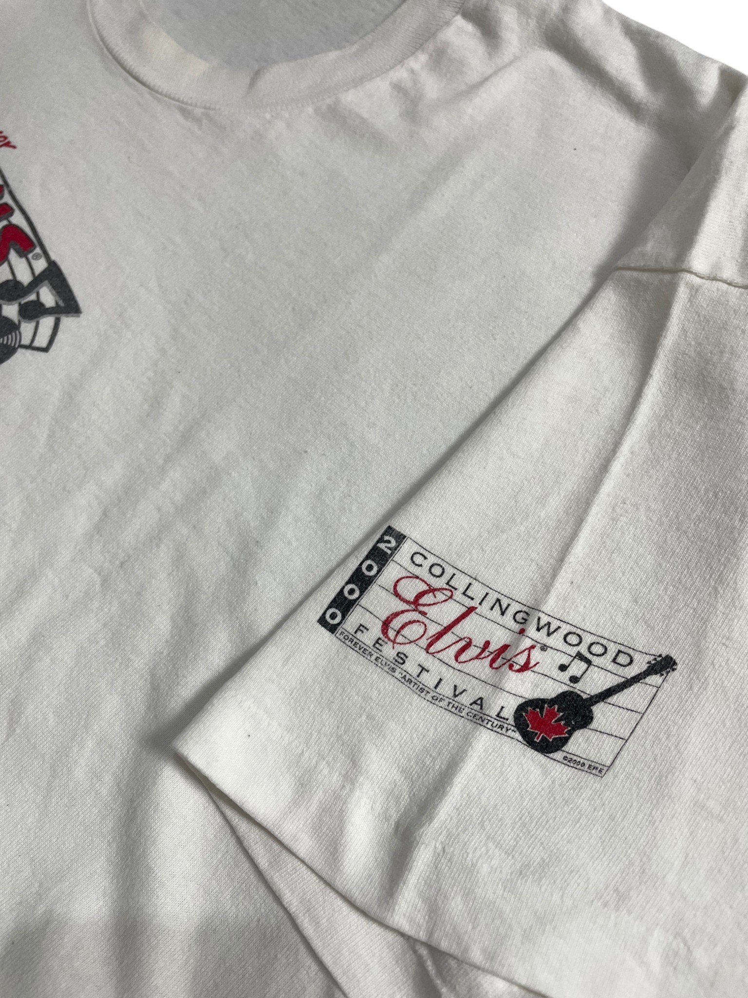 00s Collingwood Elvis Festival T-Shirt - Image 5