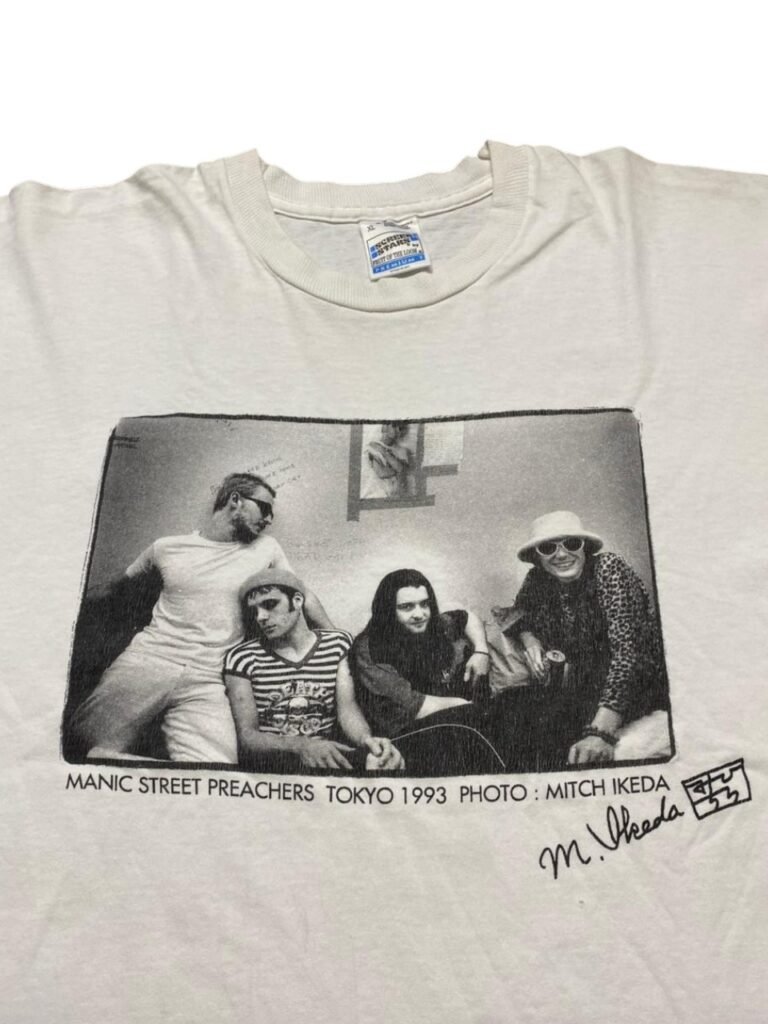 1993 Manic Street Preachers - Mitch Ikeda Photo T-shirt