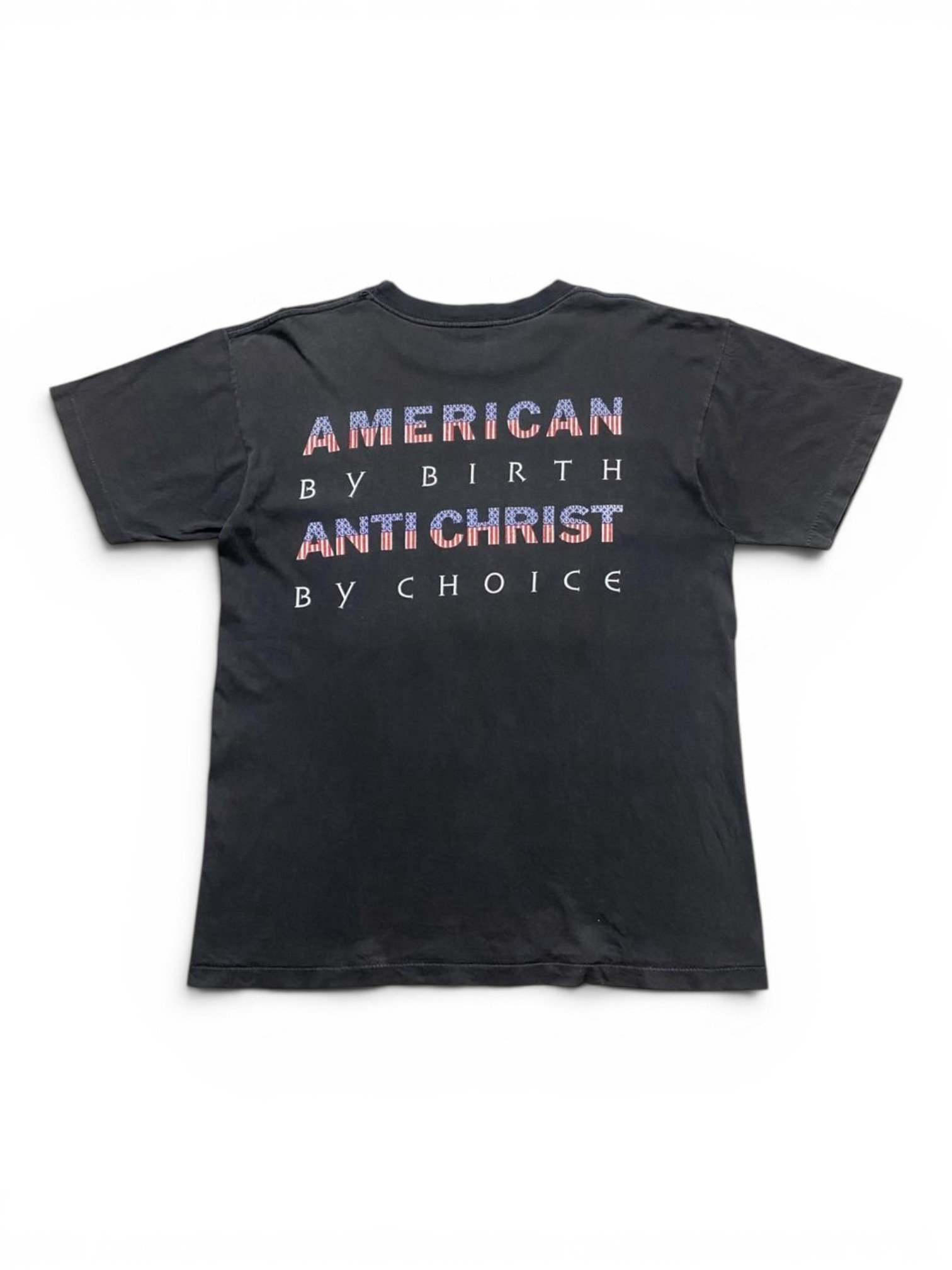 1997 Marylin Manson - Antichrist By Choice T-Shirt - Image 2