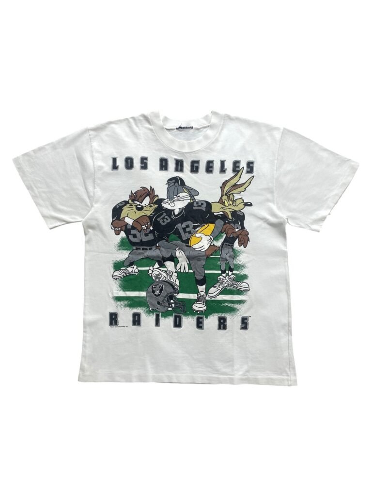 1993 NFL Warner Bros LA Raiders Looney Tunes T-Shirt