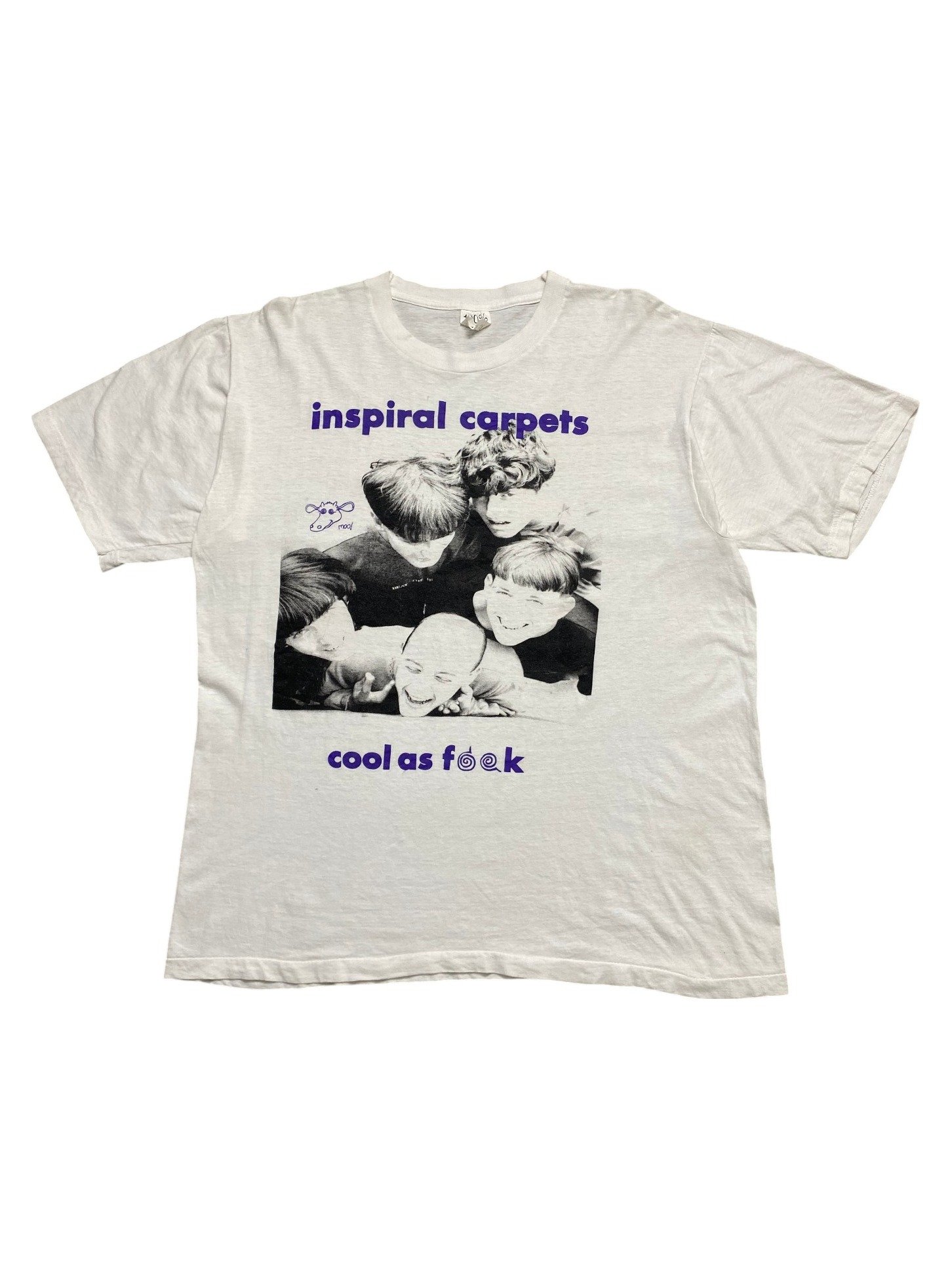 1990 Inspiral Carpets - Cool As Fuck T-Shirt - Image 1