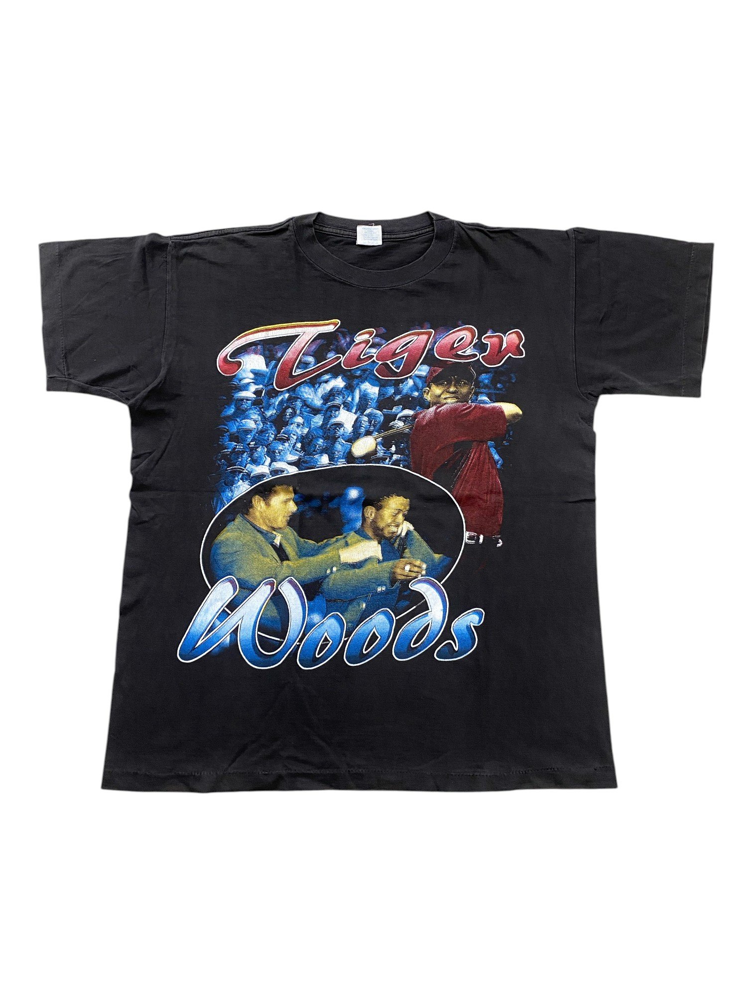 90s Tiger Woods Rap Tees T-Shirt - Image 1