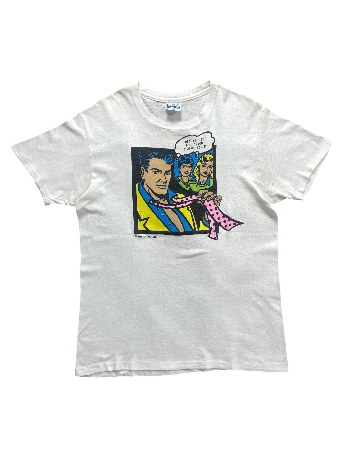 90s The Inporters Pop Art Comic T-Shirt - Image 1