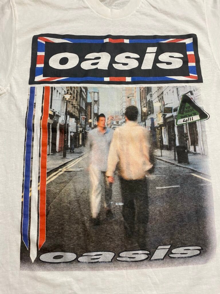 1996 Oasis - Knebworth Boot T-Shirt
