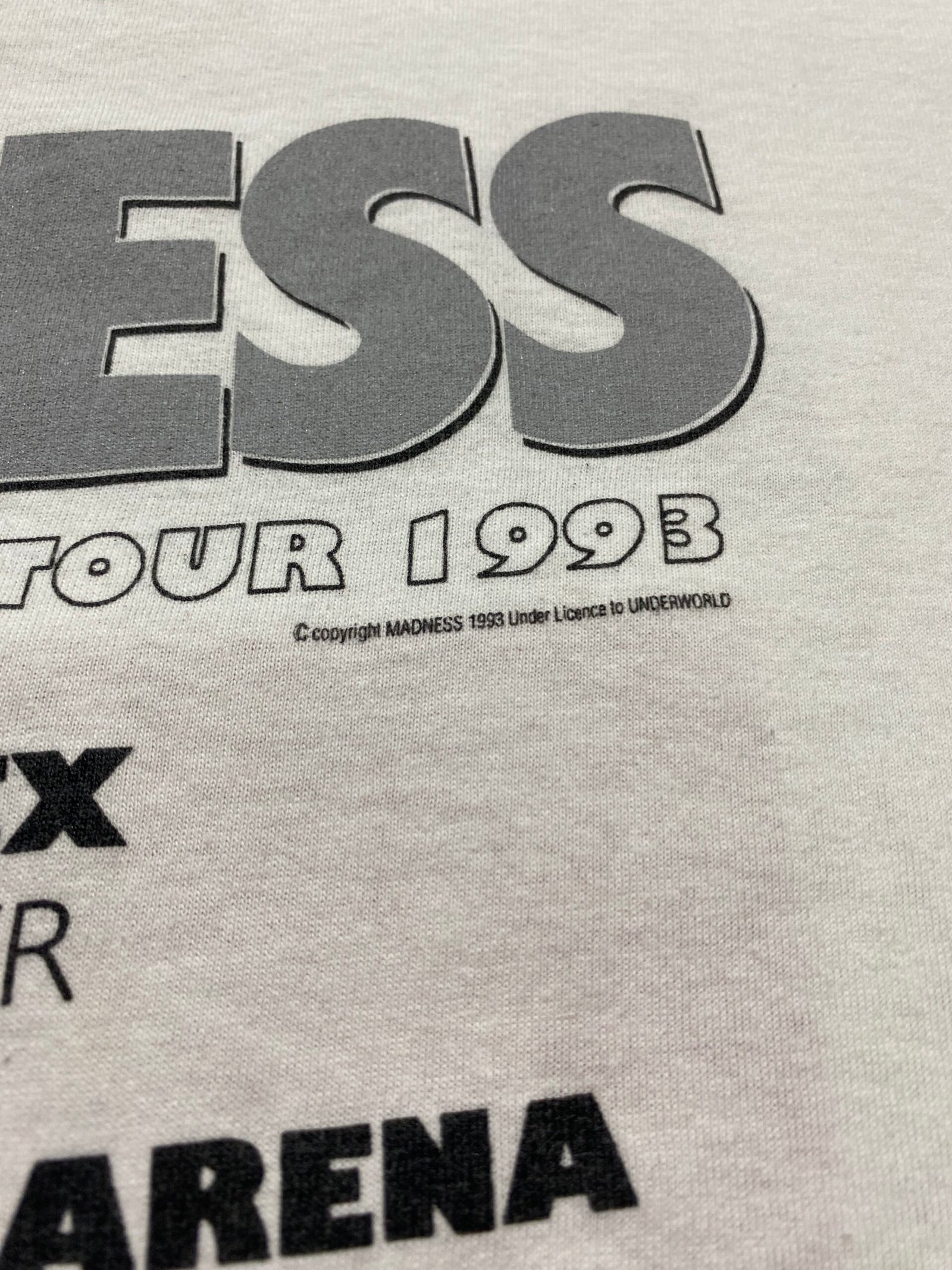1993 Madness - The Man In The Mad Suit Tour T-Shirt - Image 4
