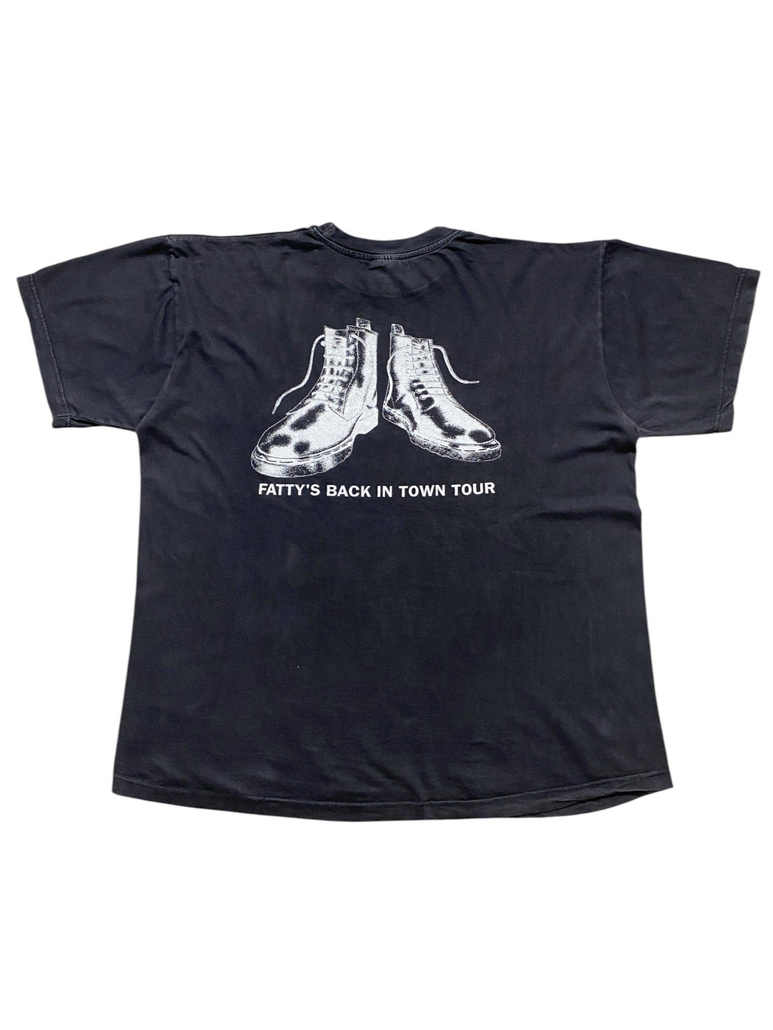 1995 Bad Manners - Fatty's Back In Town Tour T-Shirt - Image 2