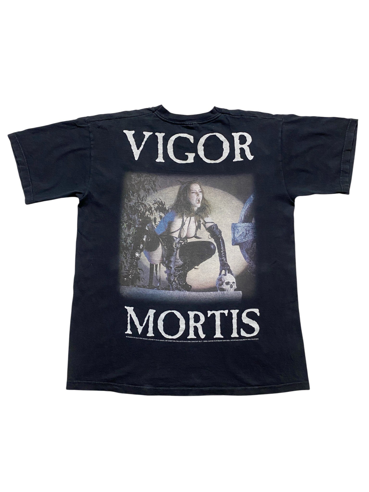 2000 Cradle Of Filth - Vigor Mortis T-Shirt - Image 2