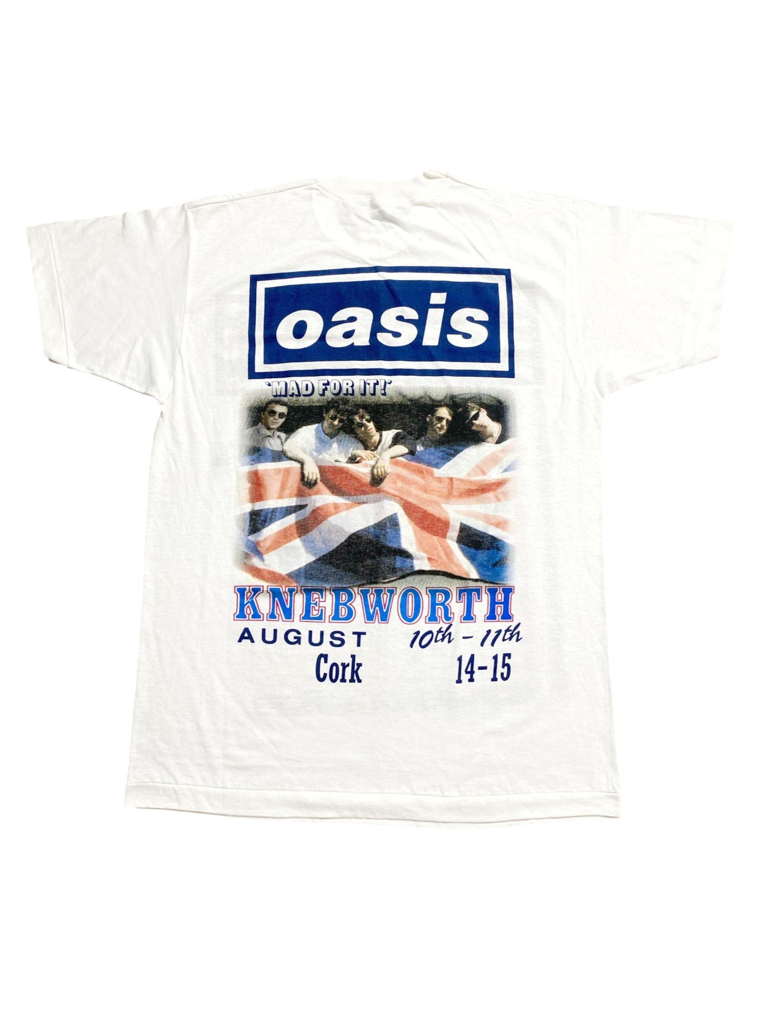1996 Oasis - Knebworth Boot T-Shirt - Image 2