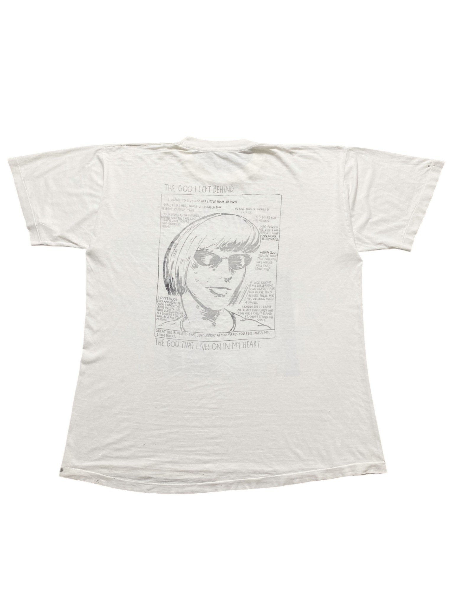 Early 90s Sonic Youth - Goo T-Shirt artwork by Raymond Pettibone - Image 2