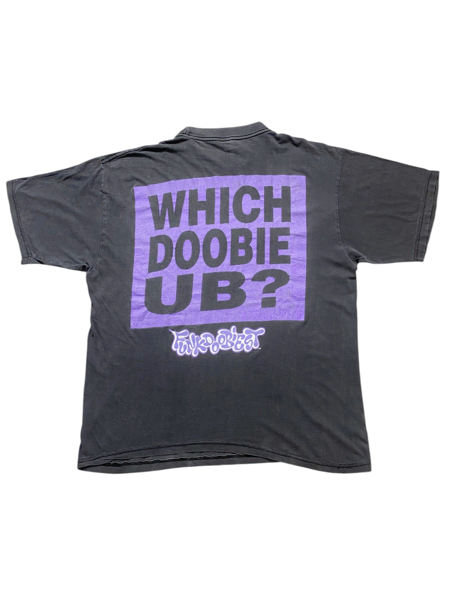 1993 Funkdoobiest - Which Doobie U B? T-Shirt - Image 2