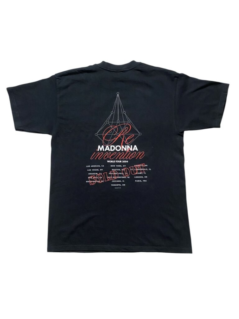 2004 Madonna - Re-invention Tour T-Shirt