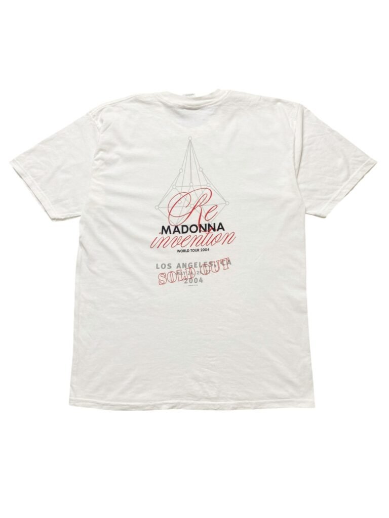2004 Madonna - Re-invention Tour T-Shirt