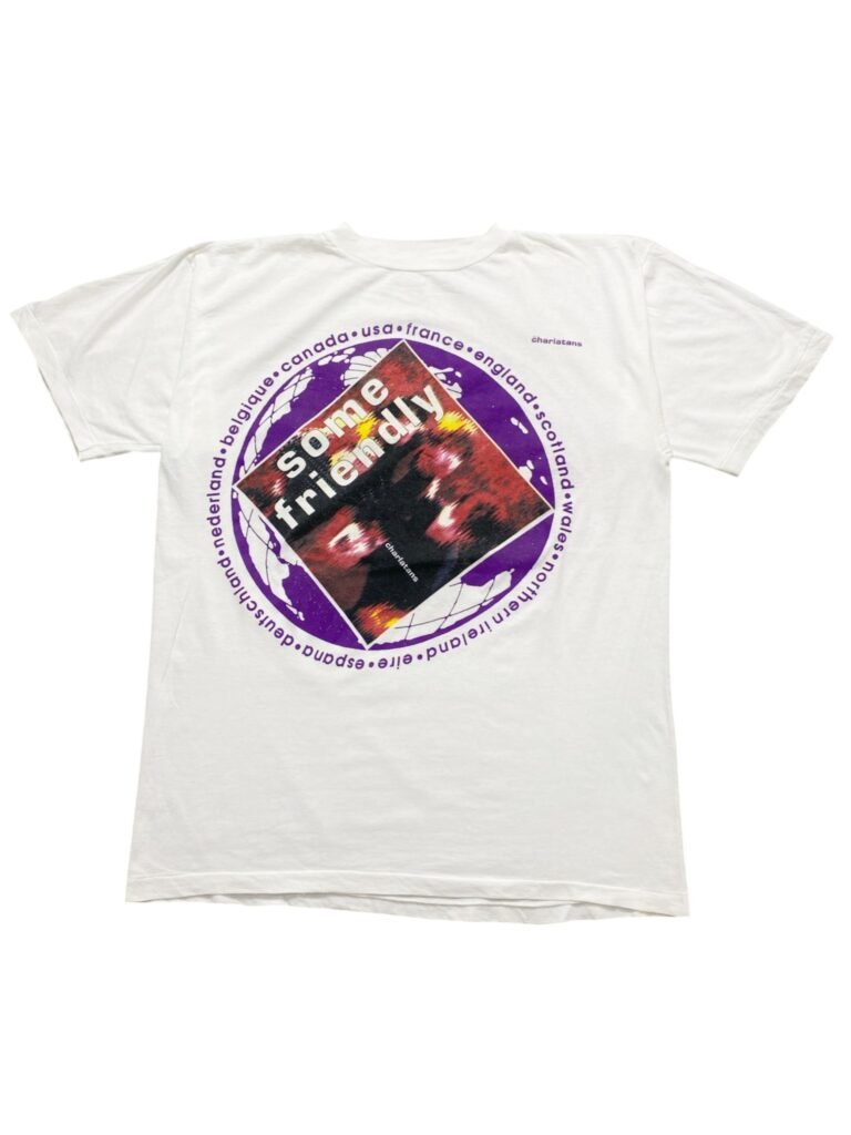 1990 The Charlatans - Some Friendly T-Shirt