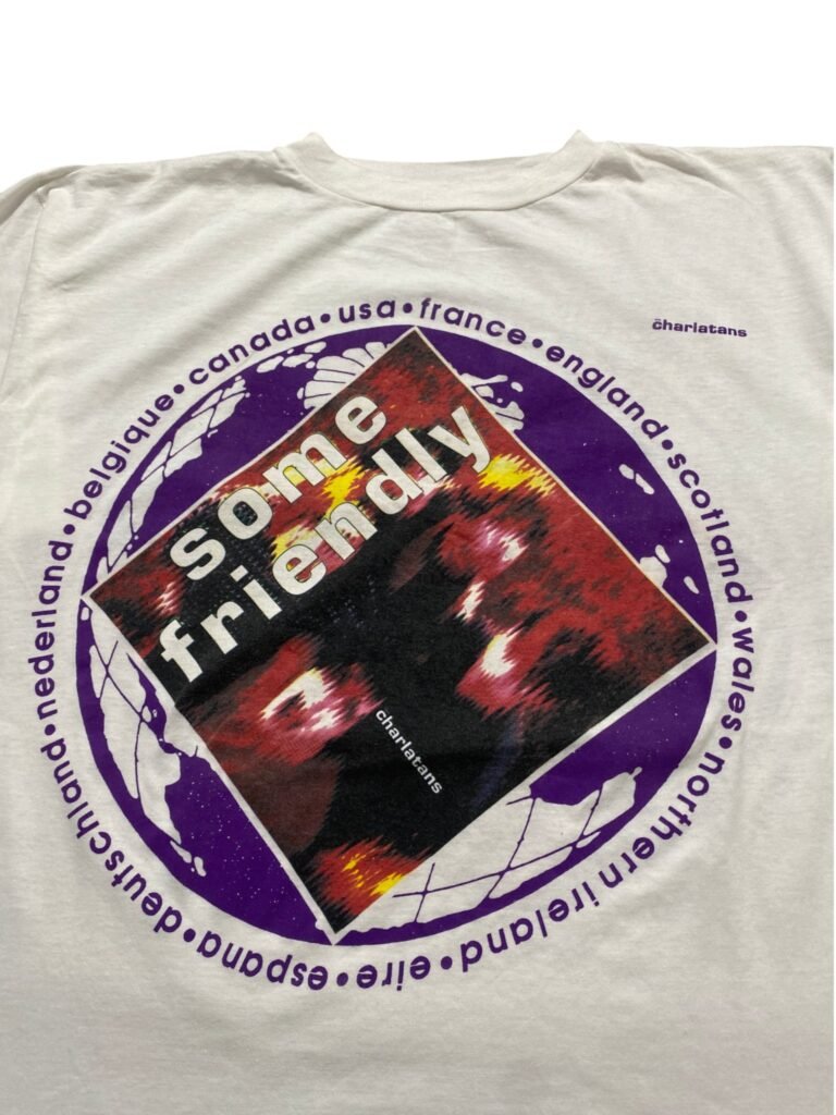 1990 The Charlatans - Some Friendly T-Shirt