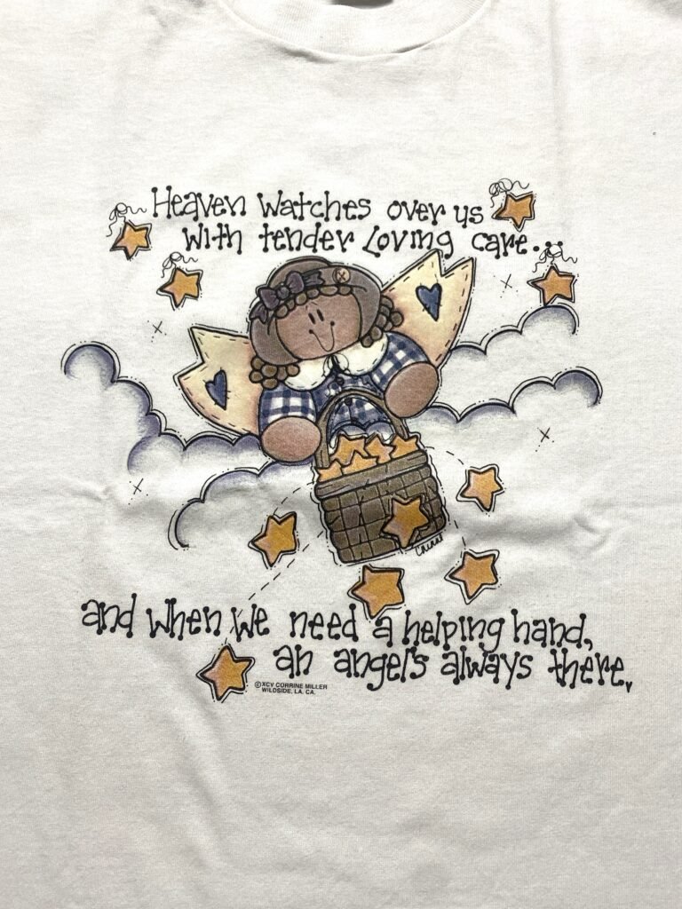 Vintage 90s Heaven Watches Over Us T-Shirt
