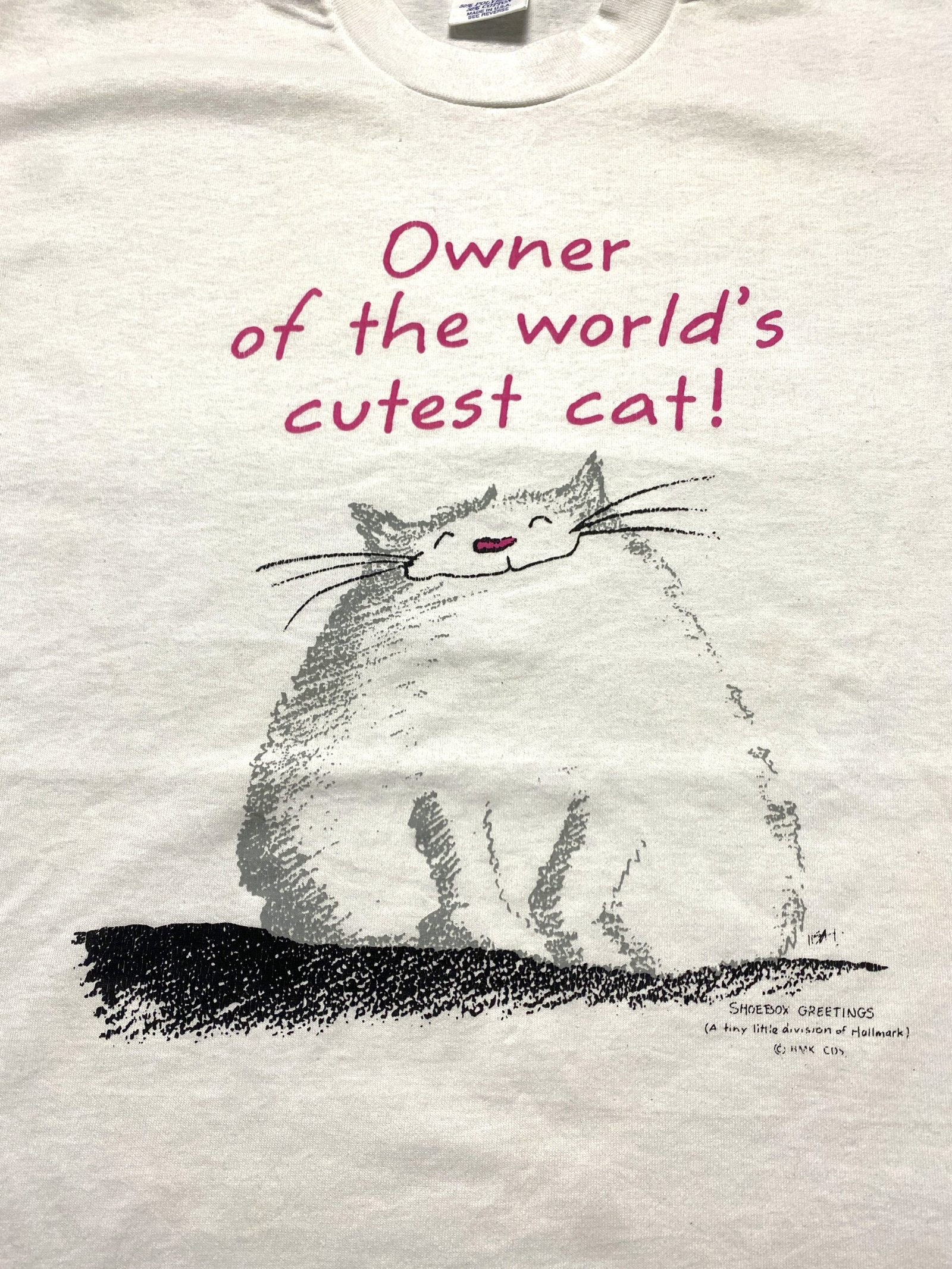 90s Cutest Cat! T-Shirt - Image 2