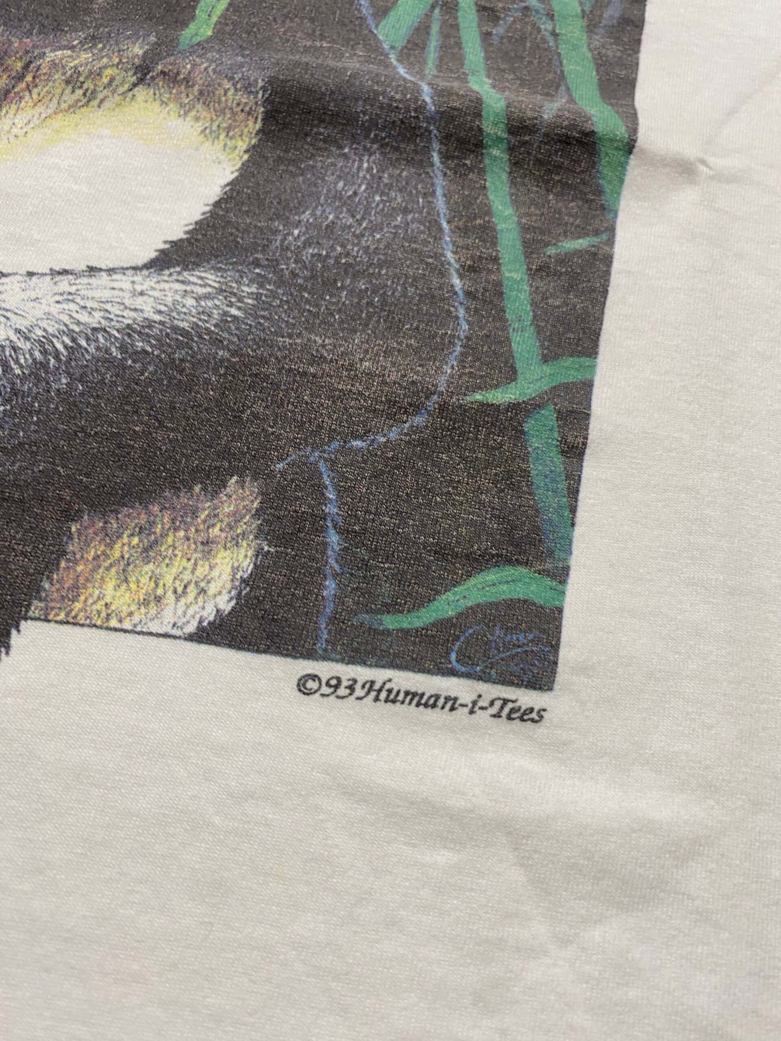 1993 Panda Human i-Tees T-Shirt - Image 5