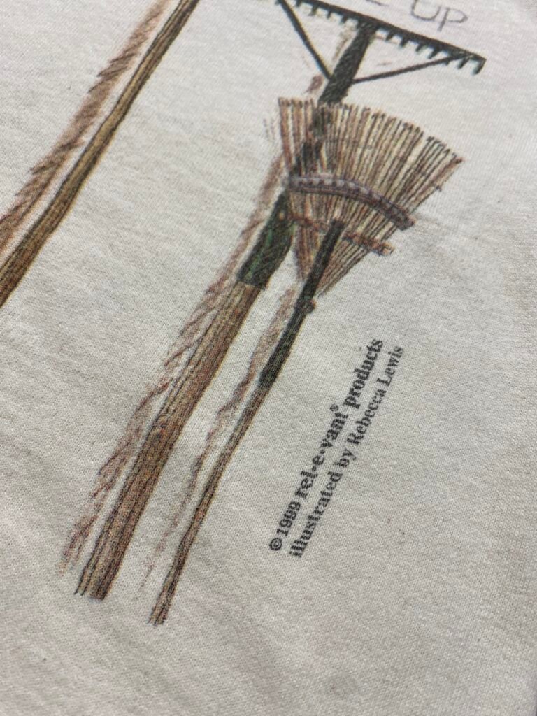 1999 Garden Tools Ilustrated By Rebecca Lewis T-Shirt