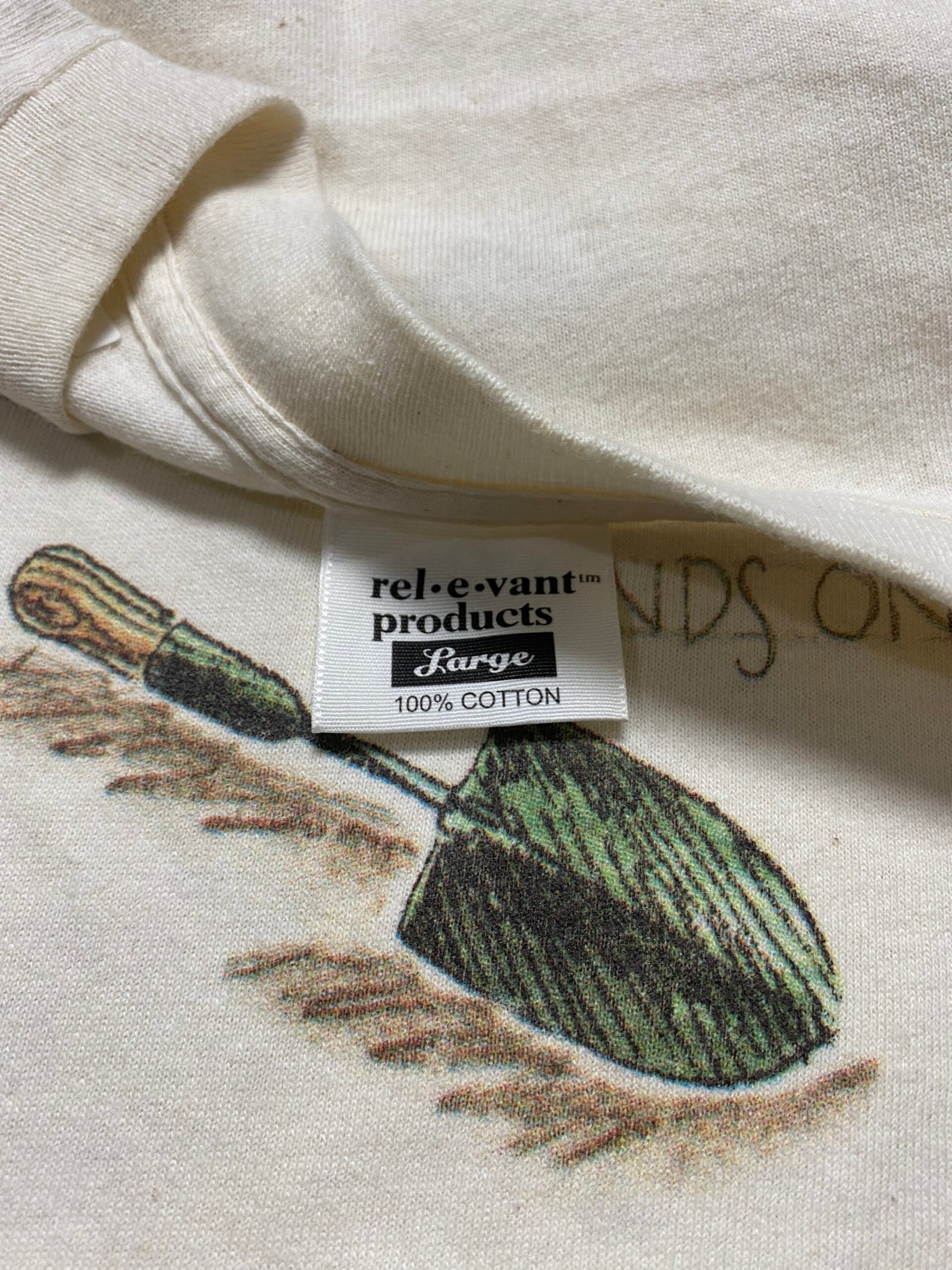 1999 Garden Tools Ilustrated By Rebecca Lewis T-Shirt - Image 4