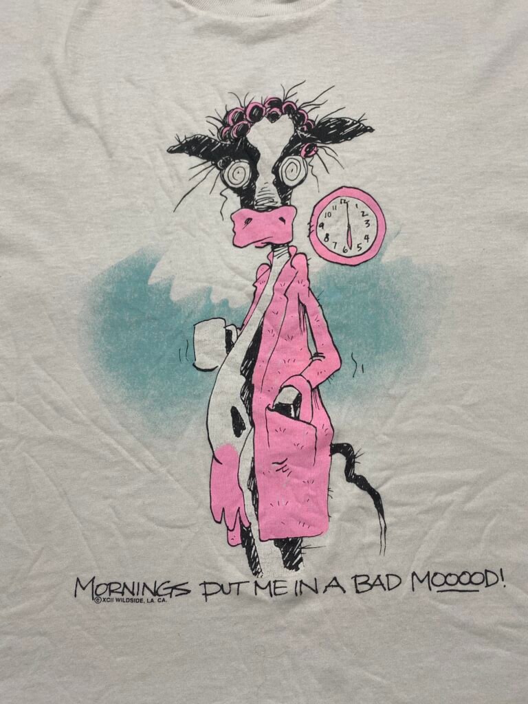 1992 Mornings Put Me In A Bad MooooD! T-Shirt
