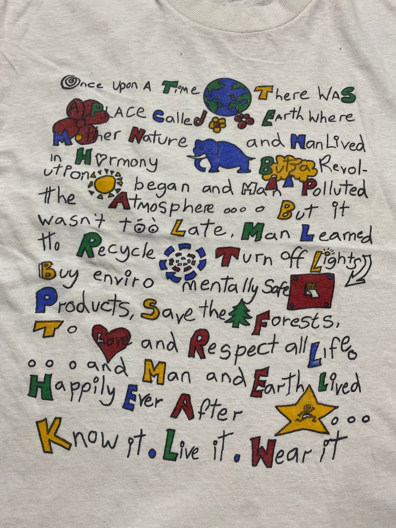 90s Earth T-Shirt - Image 2