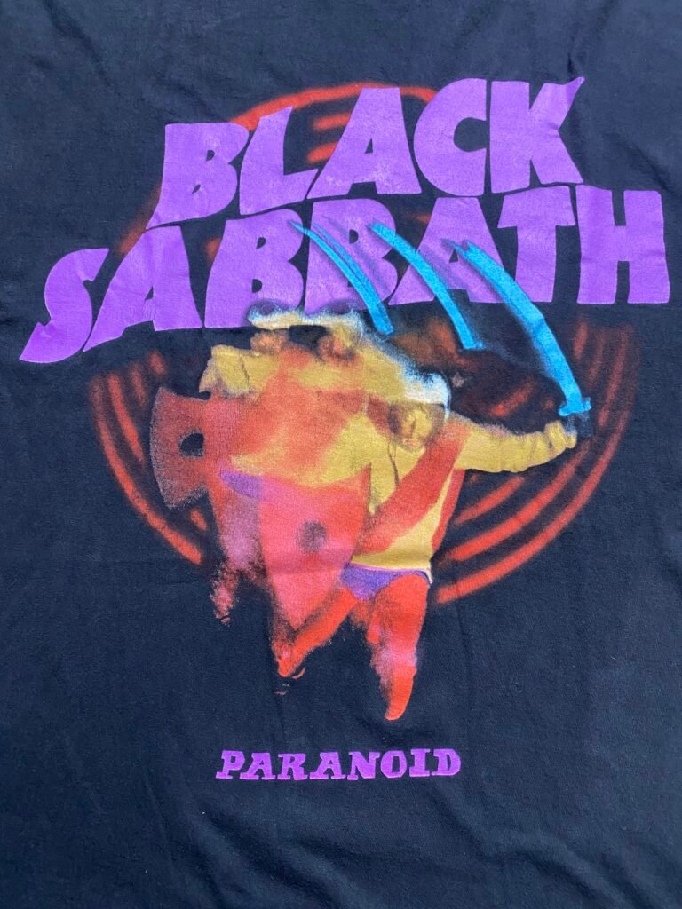 Vintage 90s Black Sabbath - Paranoid T-Shirt