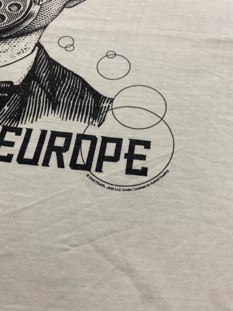 Vintage 2000 Pearl Jam - Europe Tour T-Shirt
