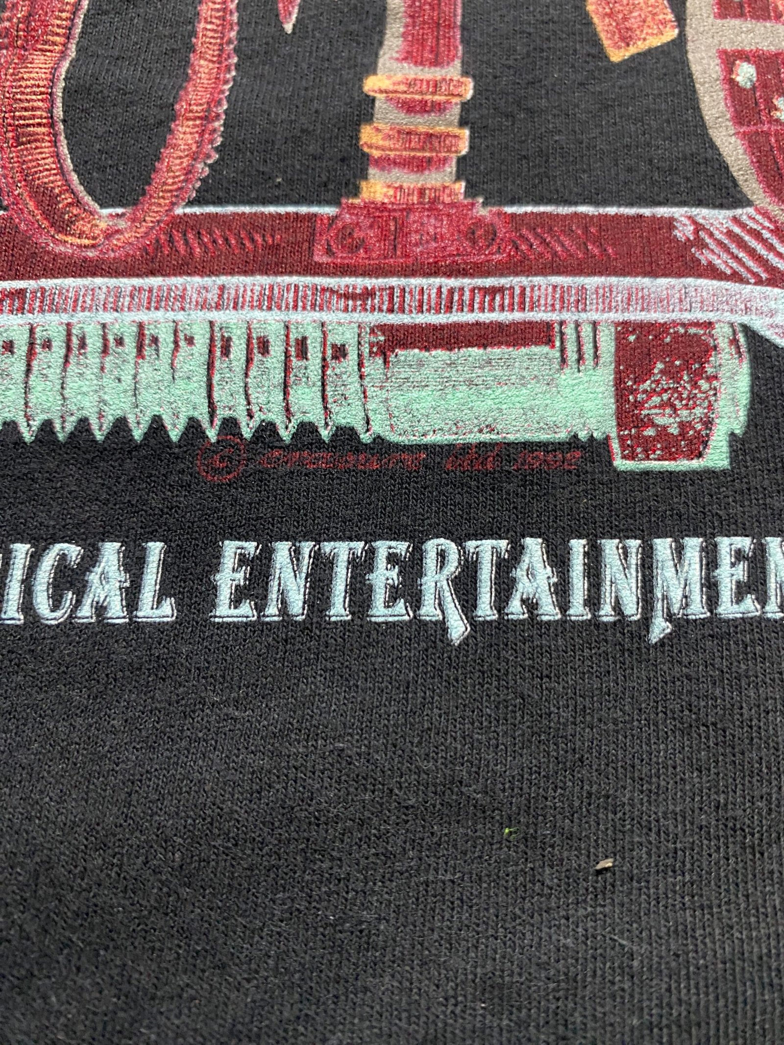 Vintage 1992 Erasure - Phantasmagorical T-Shirt - Image 4
