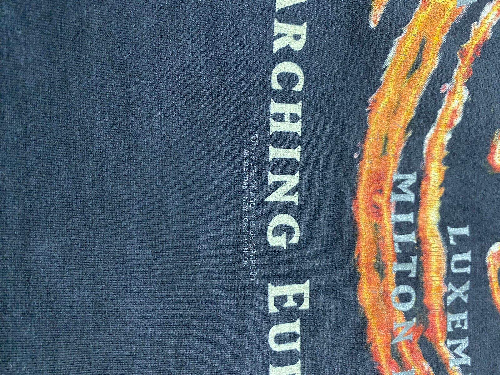 Vintage 1998 Life Of Agony - Soul Searching Sun Europe Tour Longsleeve T-Shirt - Image 4