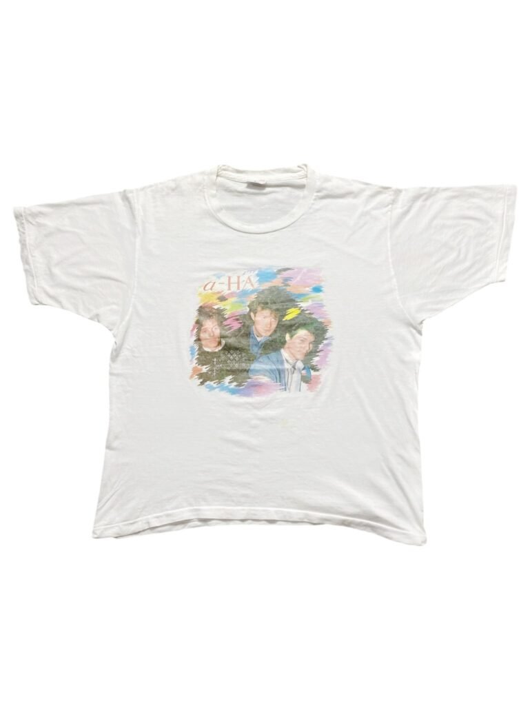 Vintage 80s A-ha (Iron On Print) T-Shirt