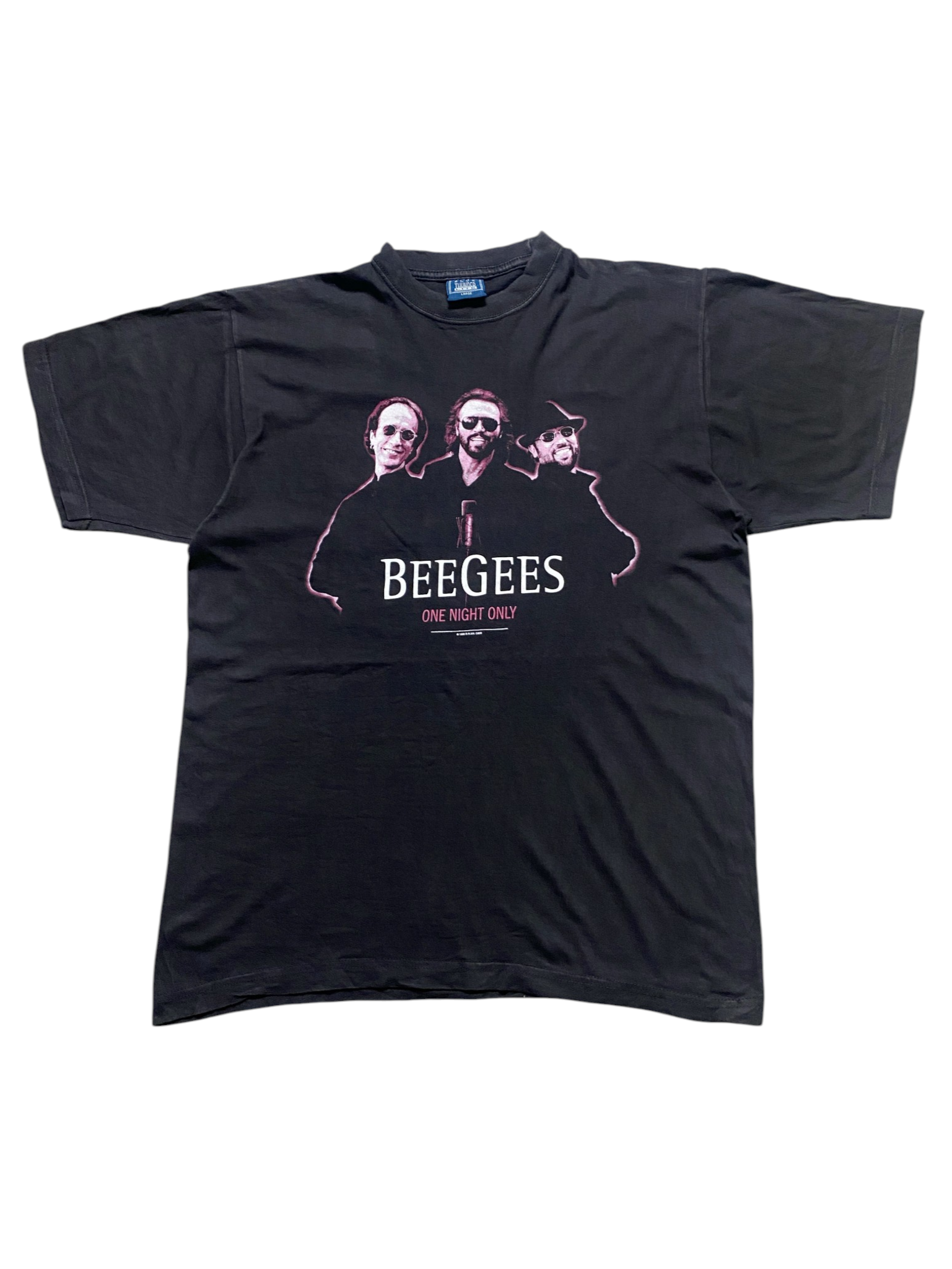 Vintage 1998 Bee Gees - One Night Only T-Shirt - Image 1