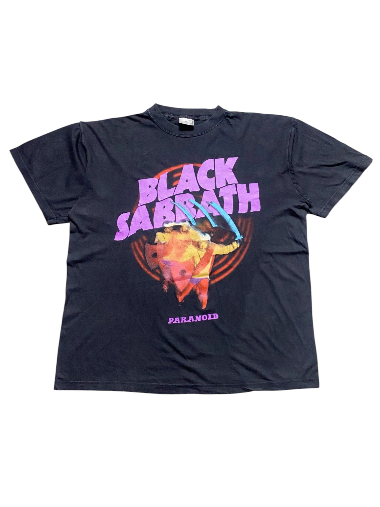 Vintage 90s Black Sabbath - Paranoid T-Shirt - Image 1