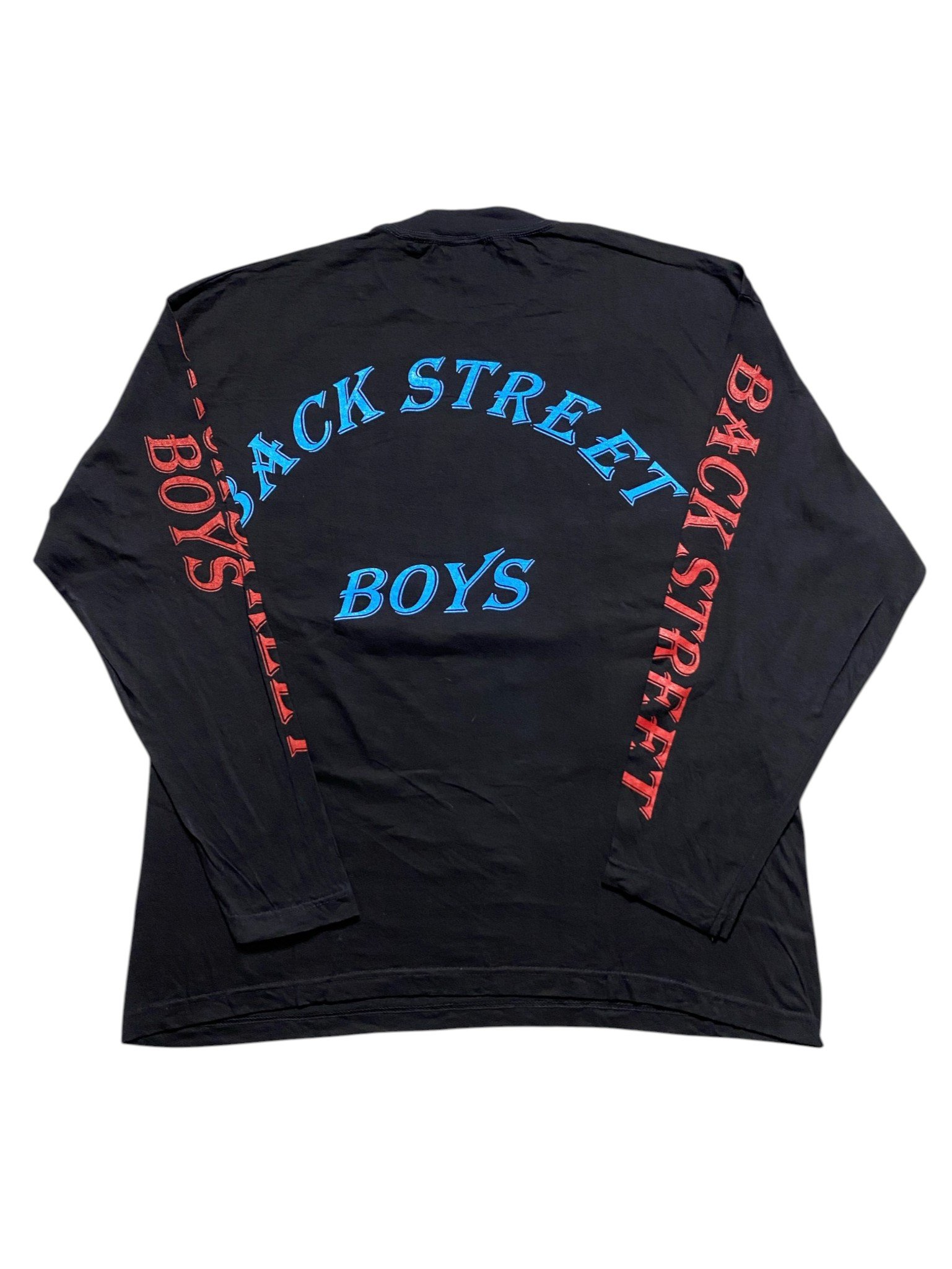 Vintage 90s Backstreet Boys - Boot Longsleeve T-Shirt - Image 2