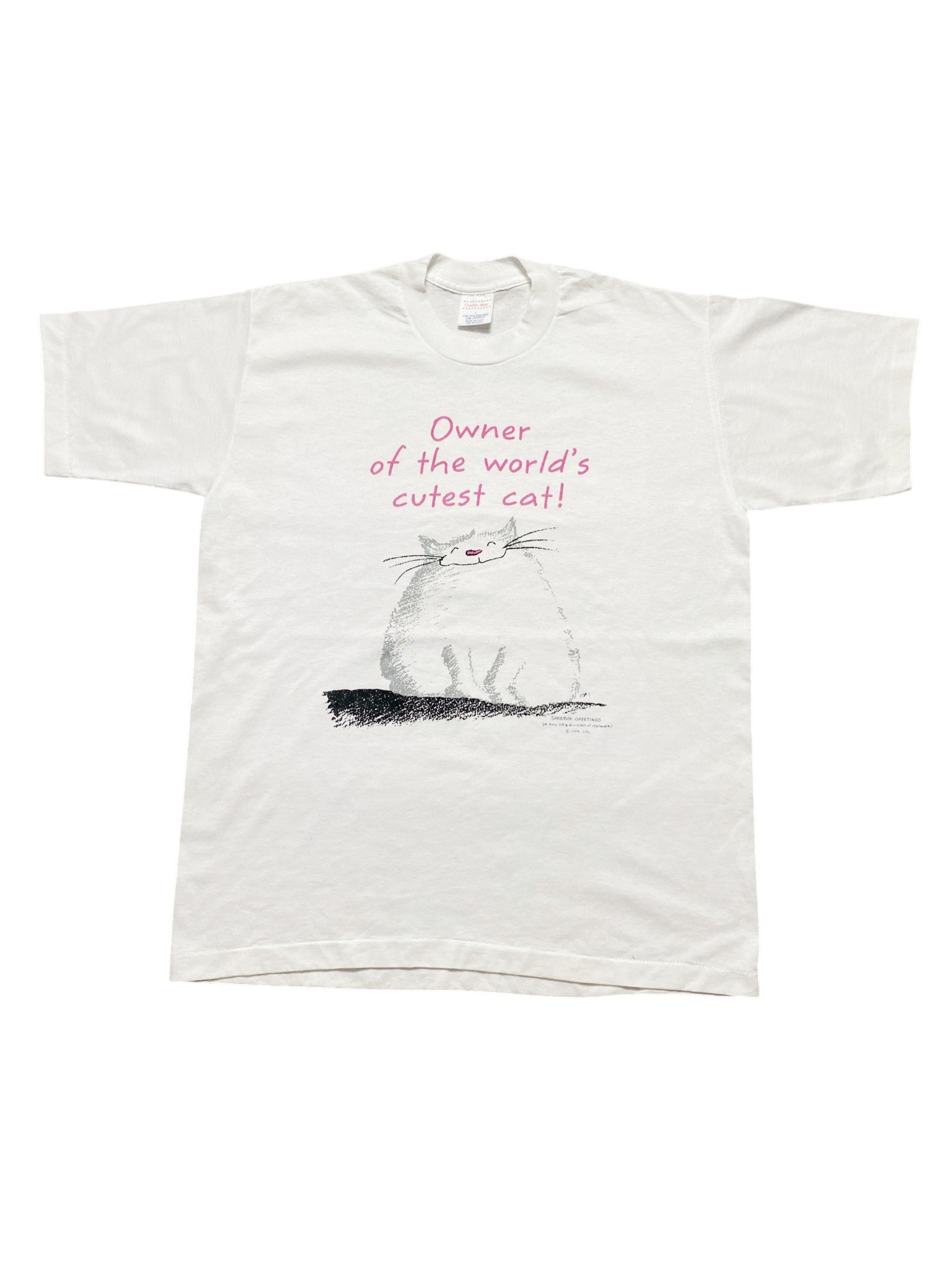 90s Cutest Cat! T-Shirt - Image 1