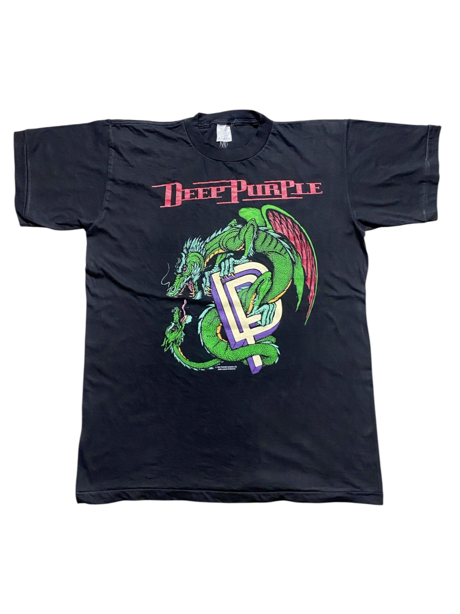 Vintage 1993 Deep Purple - The Battle Rages On... T-Shirt - Image 1