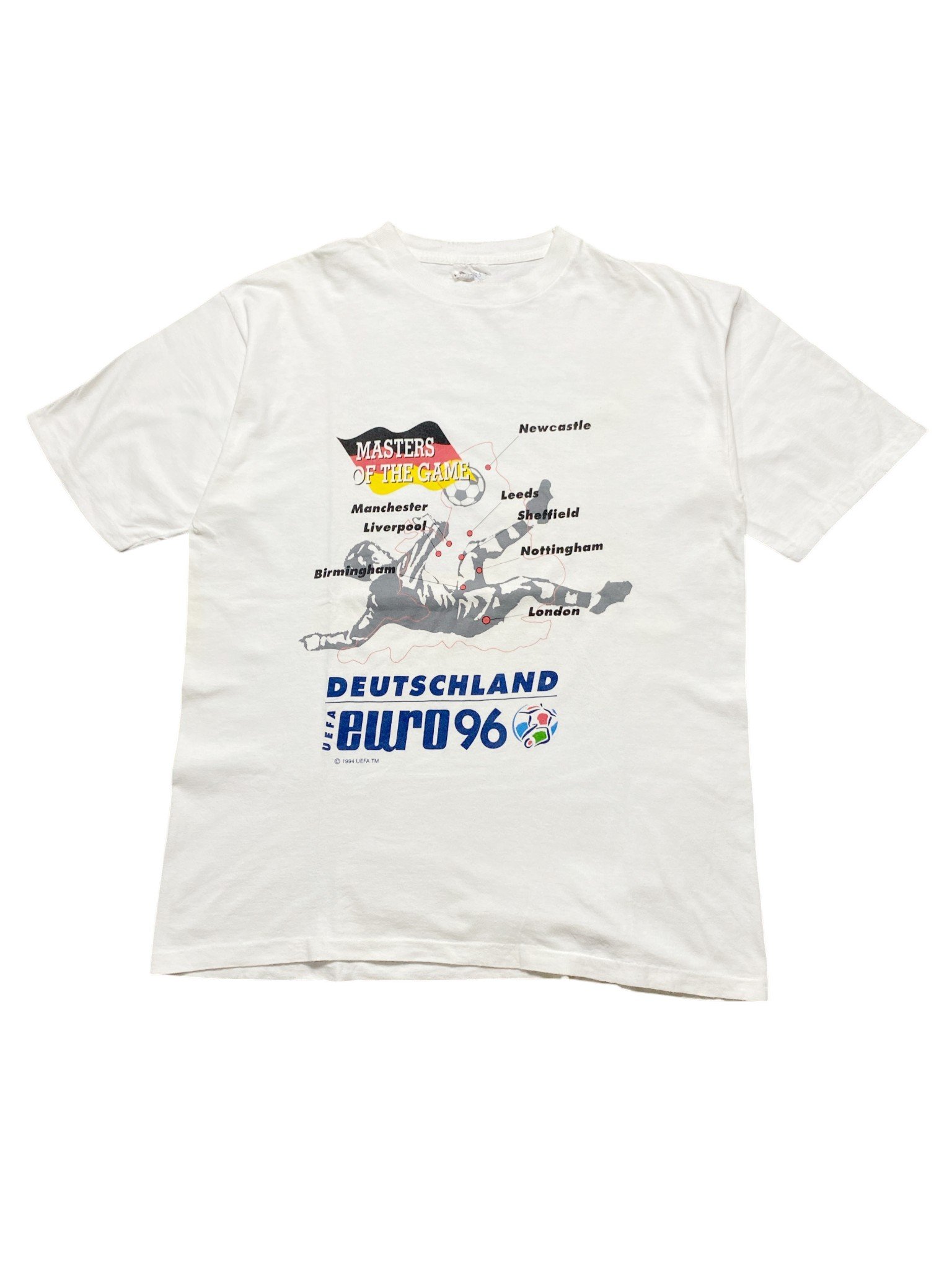 1996 Deutschland Euro T-Shirt - Image 1