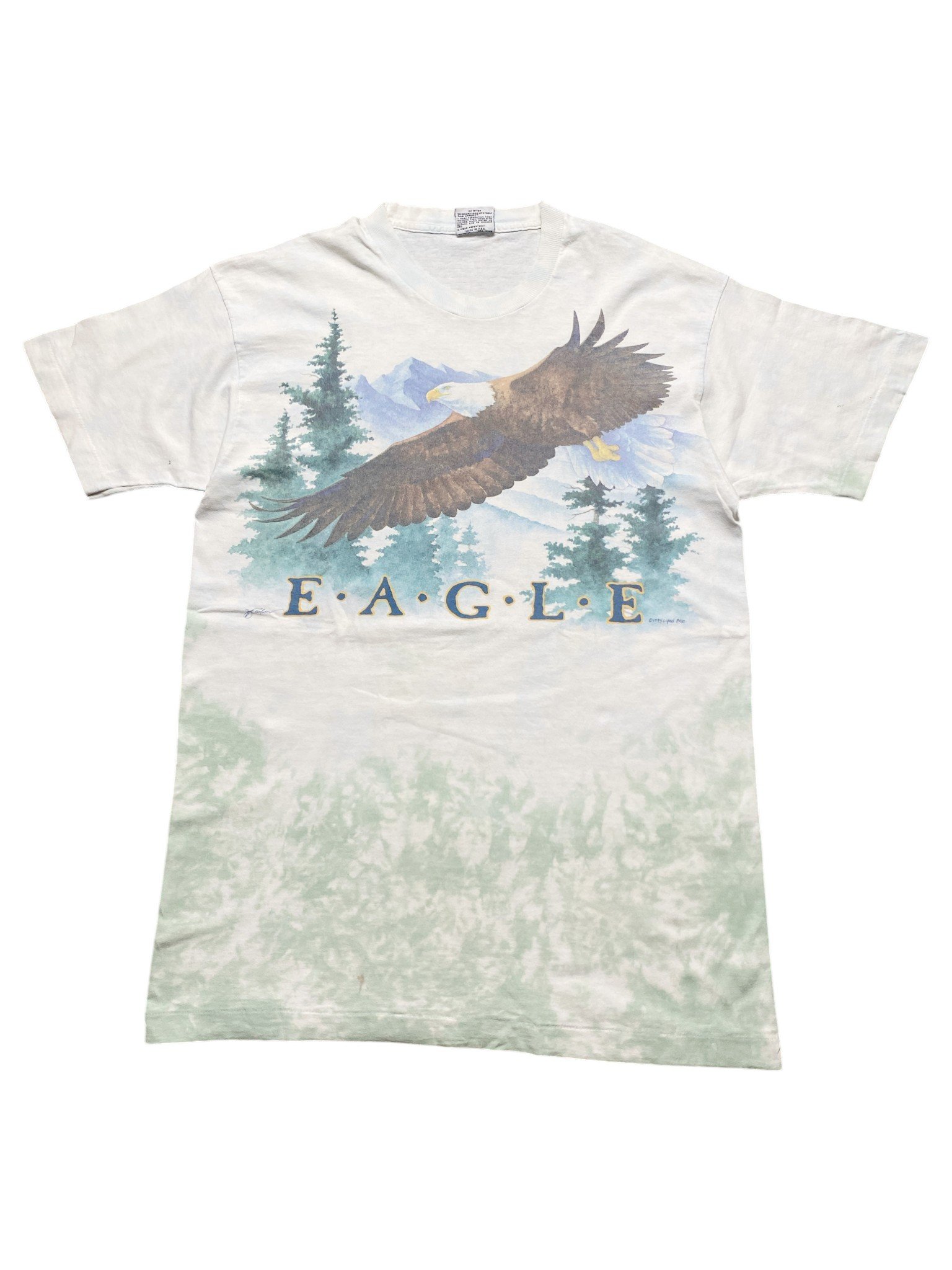 1995 Eagle Liquid Blue T-Shirt - Image 1