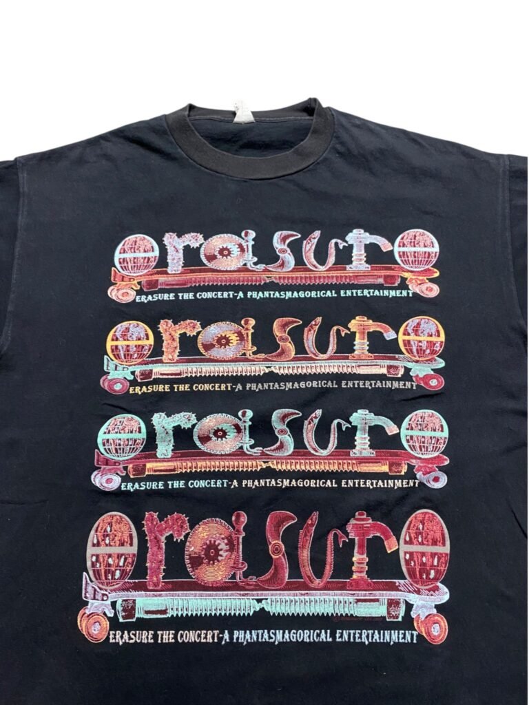 Vintage 1992 Erasure - Phantasmagorical T-Shirt