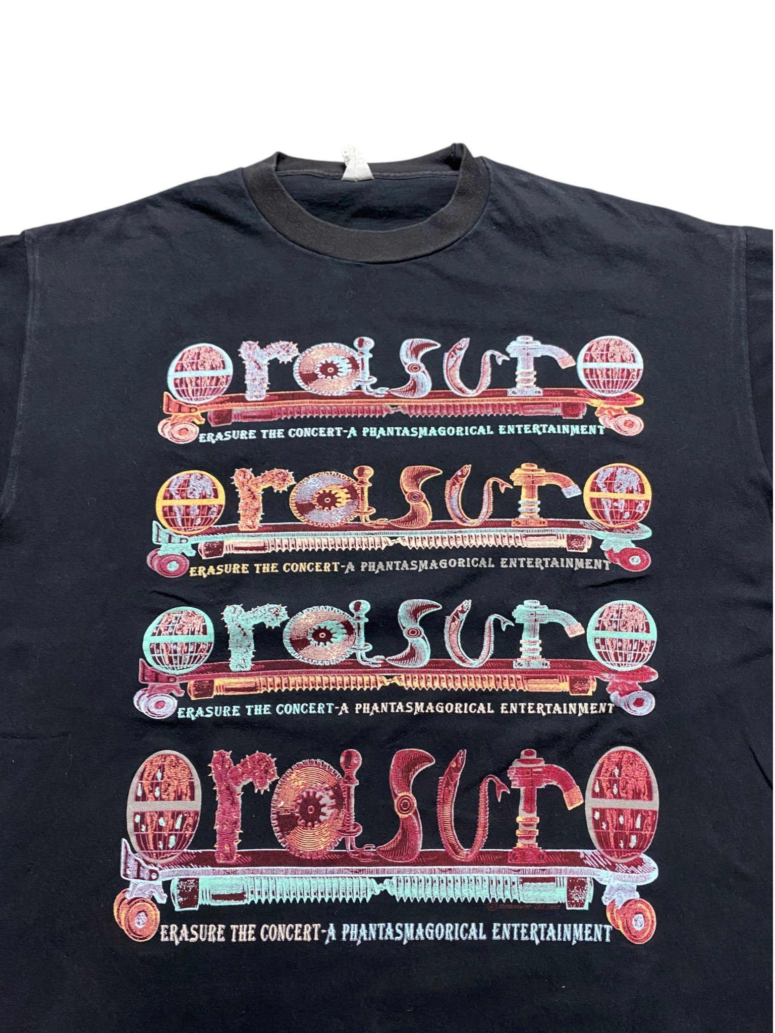 Vintage 1992 Erasure - Phantasmagorical T-Shirt - Image 3