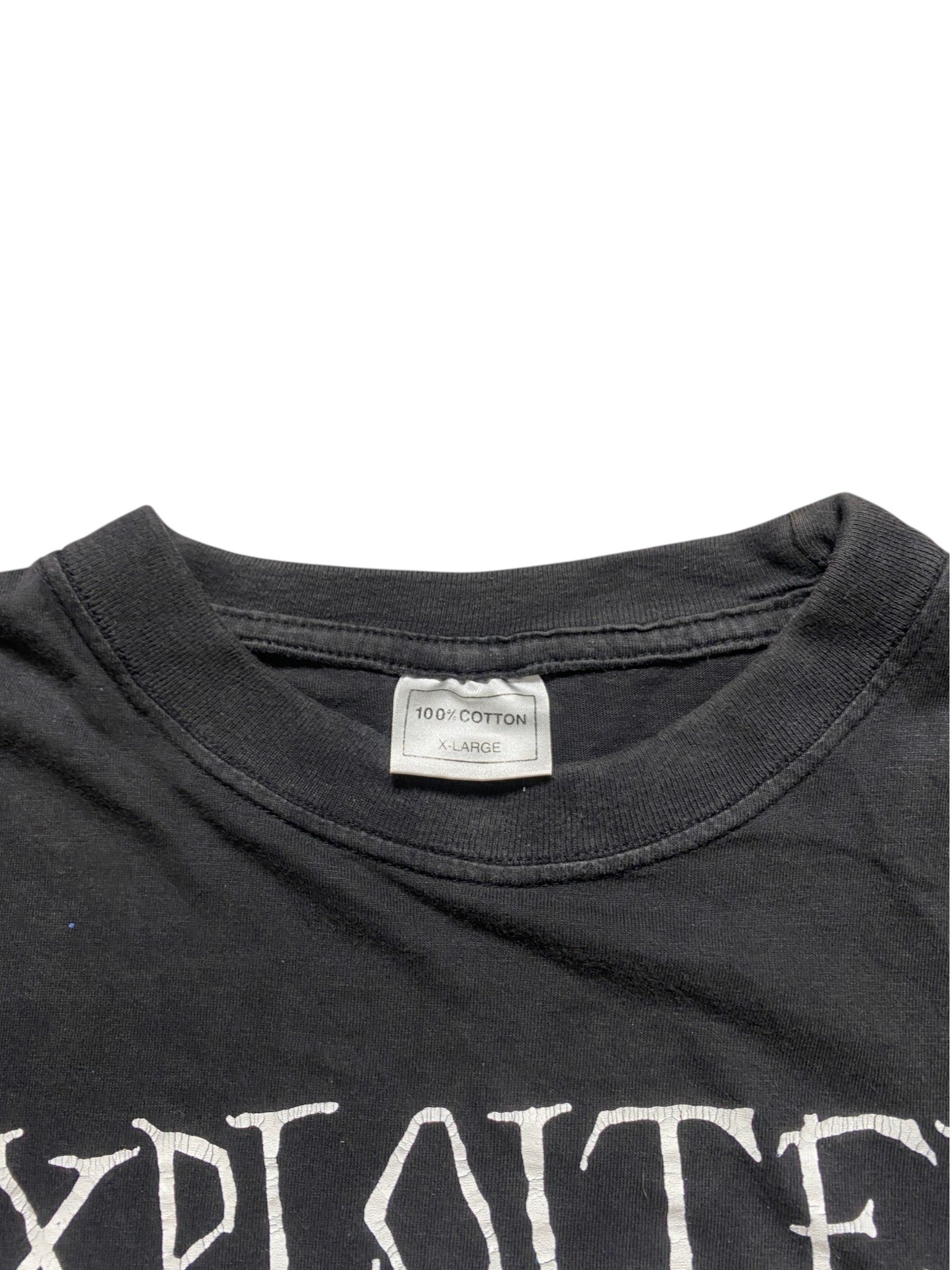 Vintage Late 90s / Early 00s The Exploited - Mohawk Skull T-Shirt - Image 4