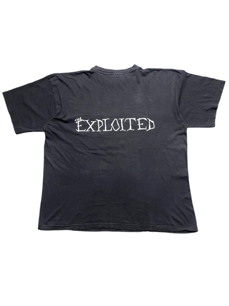 Vintage Late 90s / Early 00s The Exploited - Mohawk Skull T-Shirt