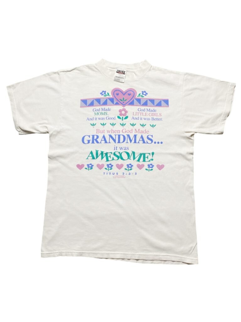 1993 When God Made Grandmas T-Shirt
