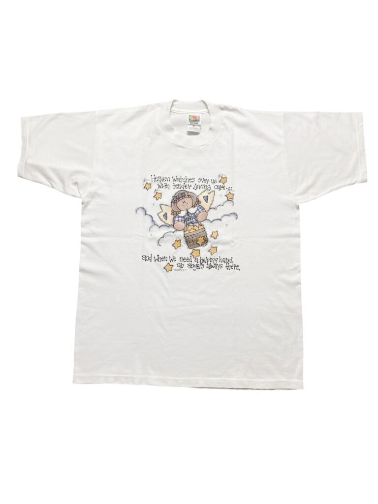 Vintage 90s Heaven Watches Over Us T-Shirt