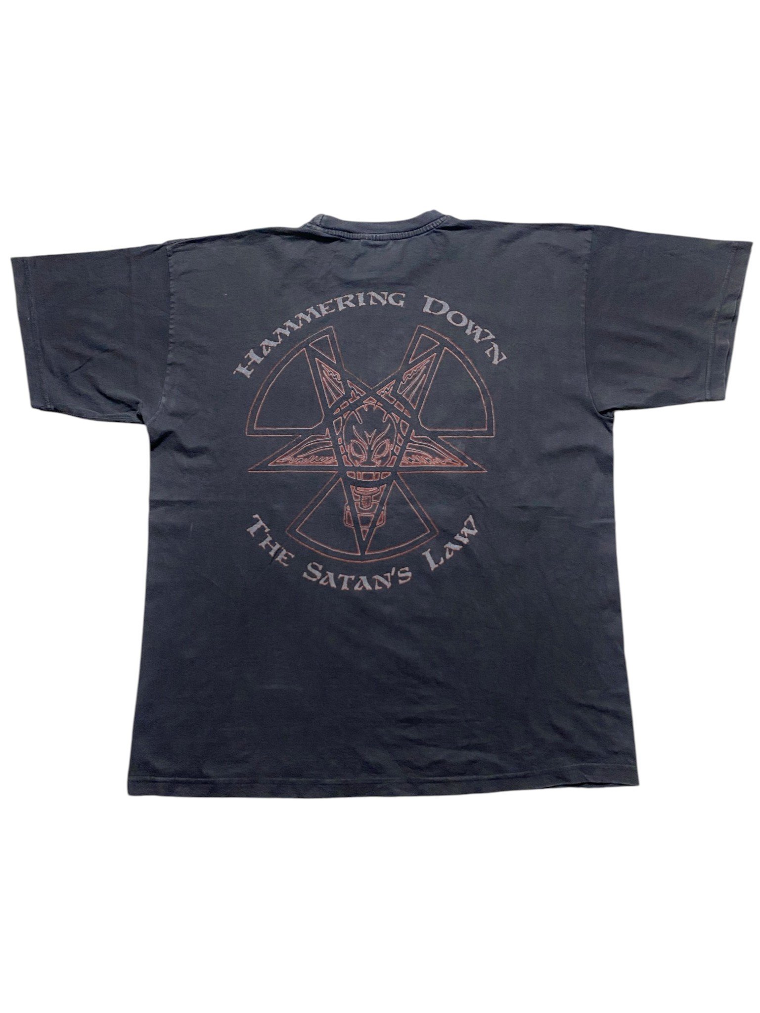 Vintage 2003 Impaled Nazarene - All That You Fear (Armageddon Death Squad) T-Shirt - Image 2