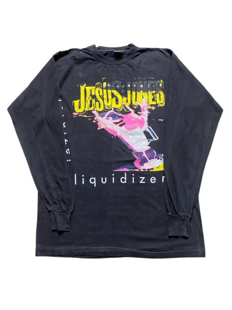 Vintage 1989 Jesus Jones - Liquidizer Longsleeve T-Shirt