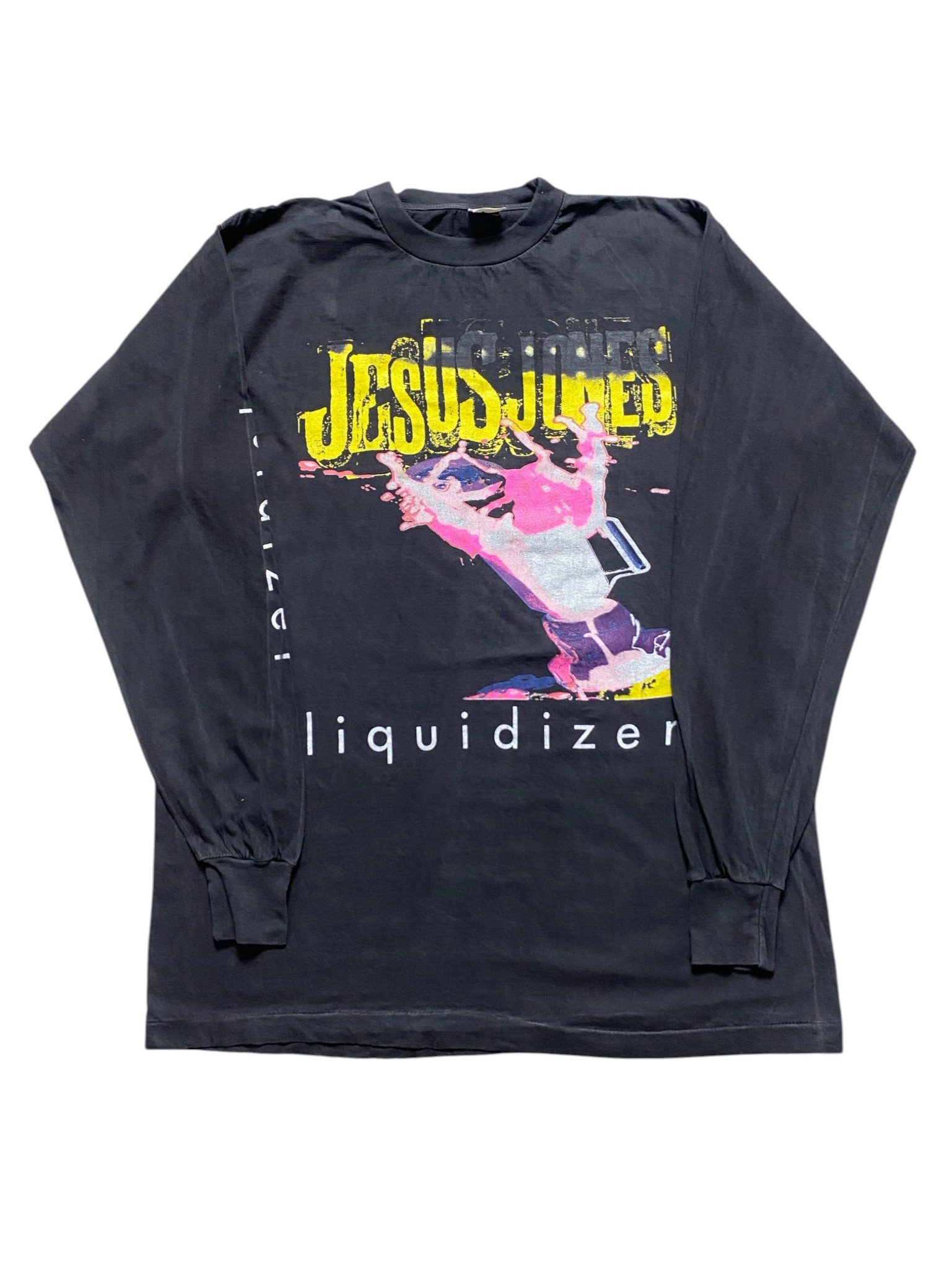 Vintage 1989 Jesus Jones - Liquidizer Longsleeve T-Shirt - Image 1