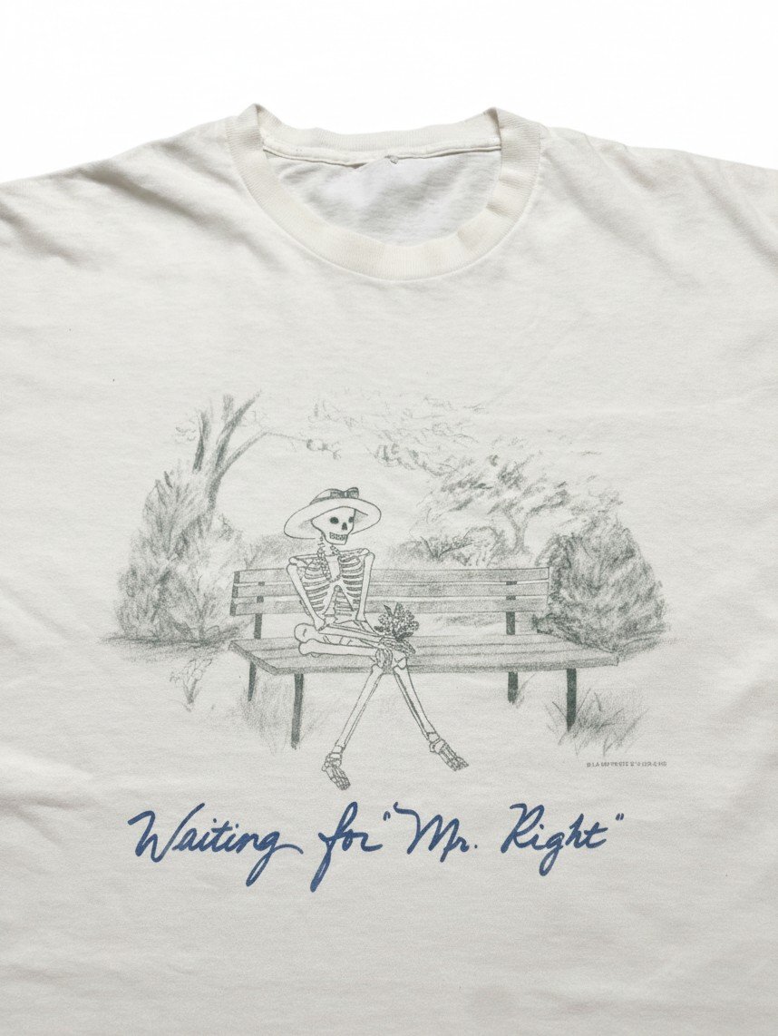 90s Waiting For Mr. Right T-Shirt - Image 2