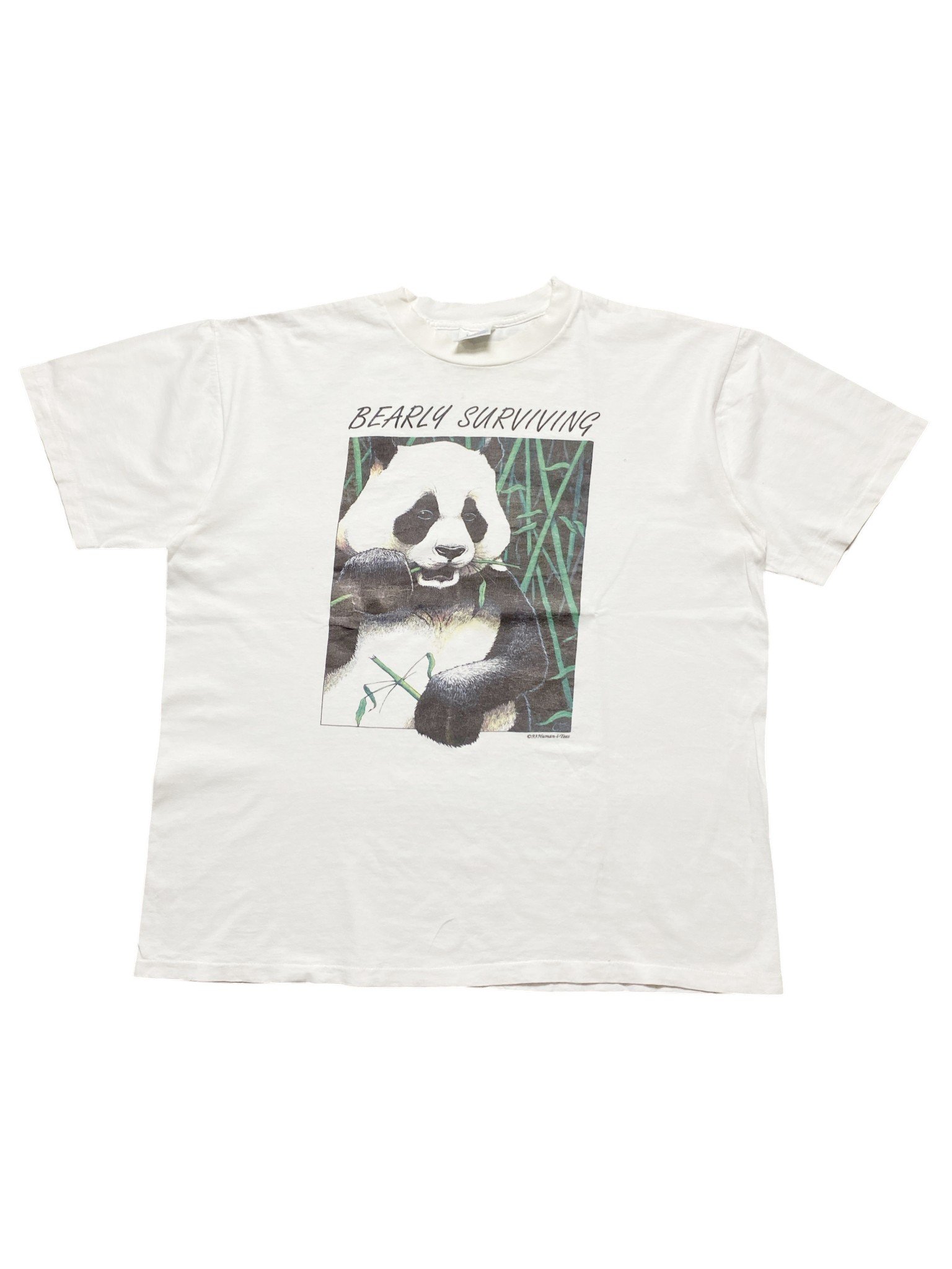 1993 Panda Human i-Tees T-Shirt - Image 1