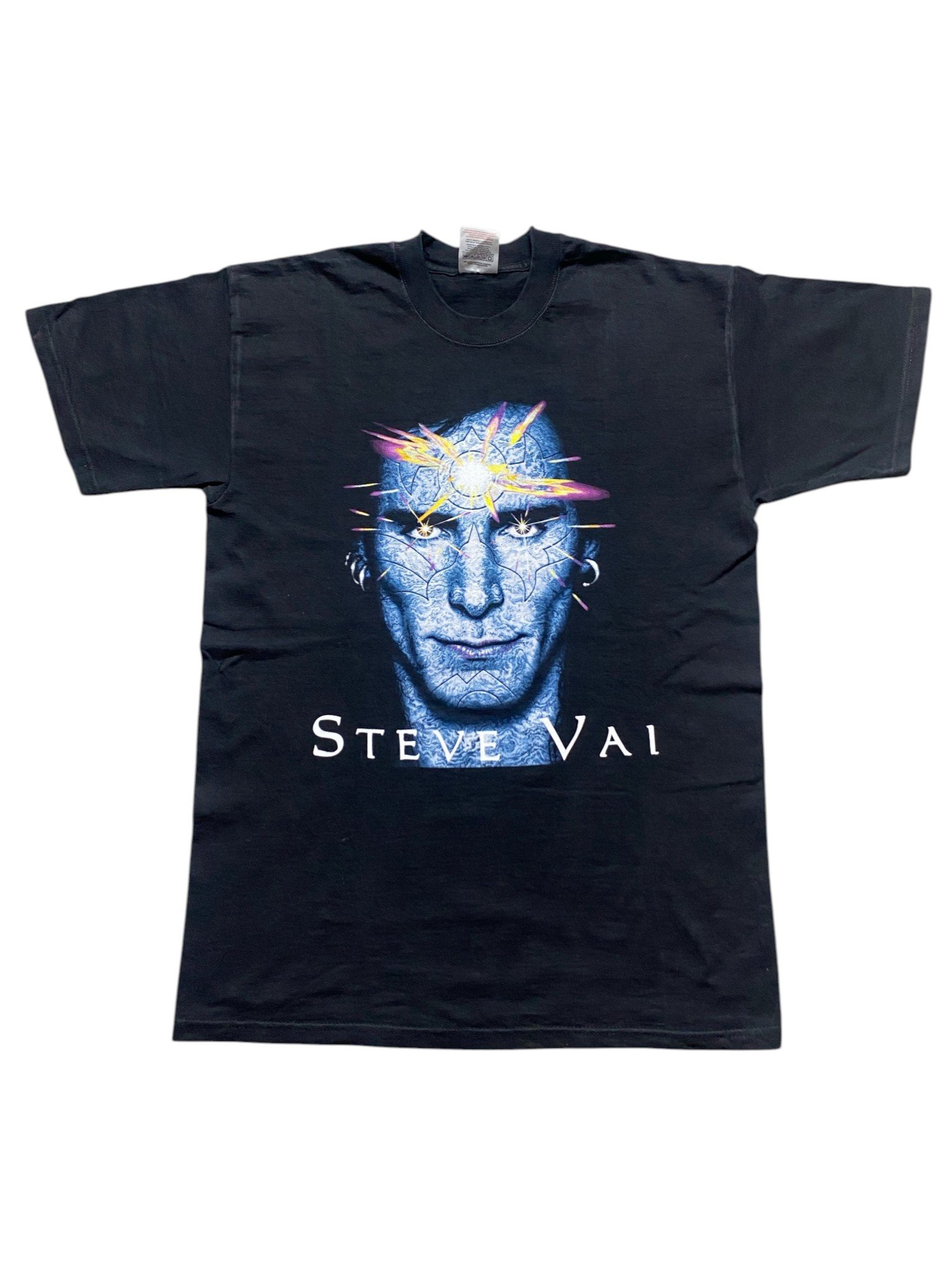 Vintage 2002 Steve Vai - The Elusive Light and Sound Vol.1 T-Shirt - Image 1